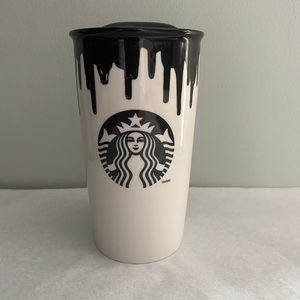 RARE STARBUCKS TRAVEL MUG BY BAND OF OUTSIDERS